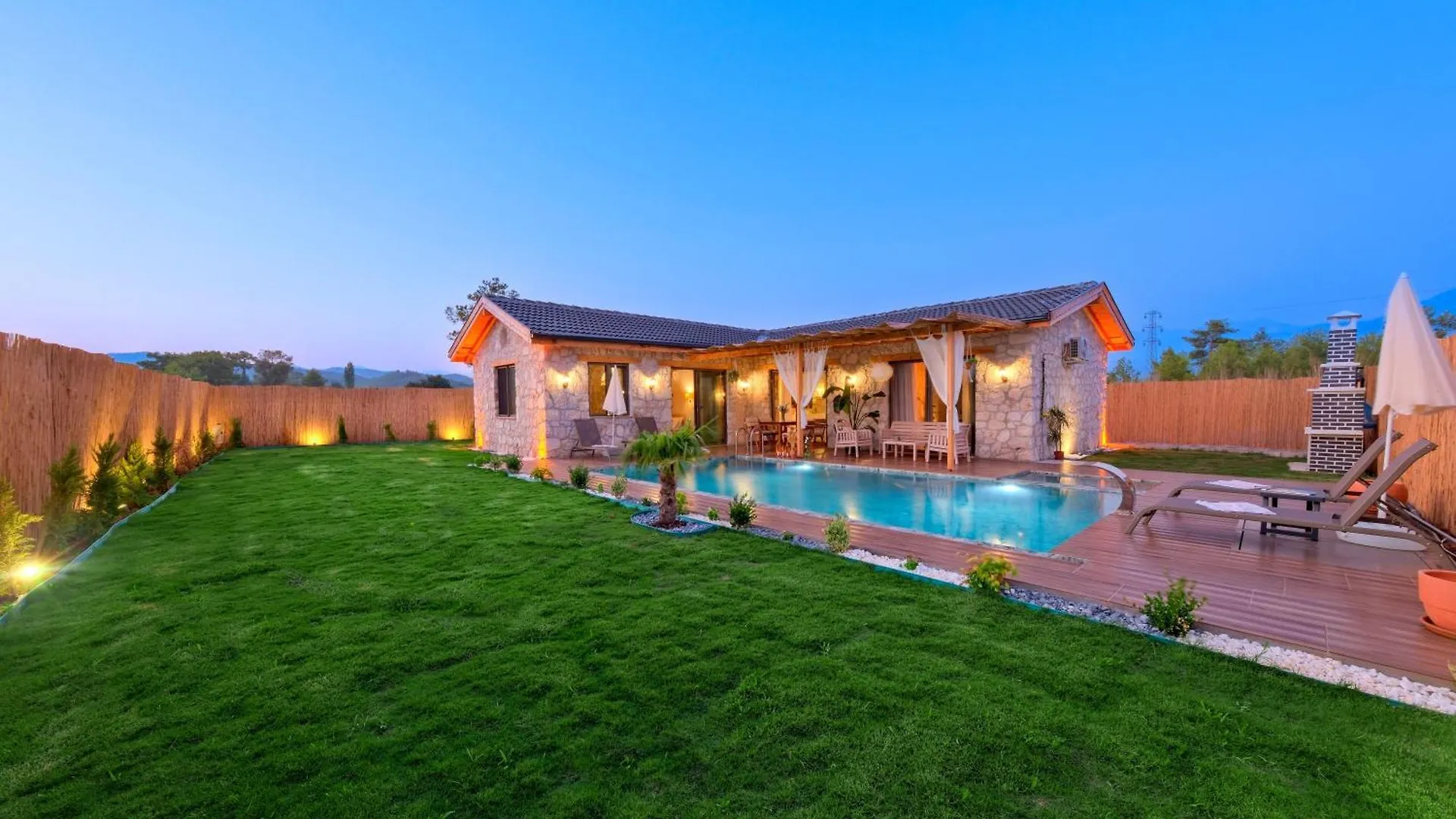 Villa Nomade Fethiye Seydikemer Korunakli Havuzlu Muhafazakar Türkiye