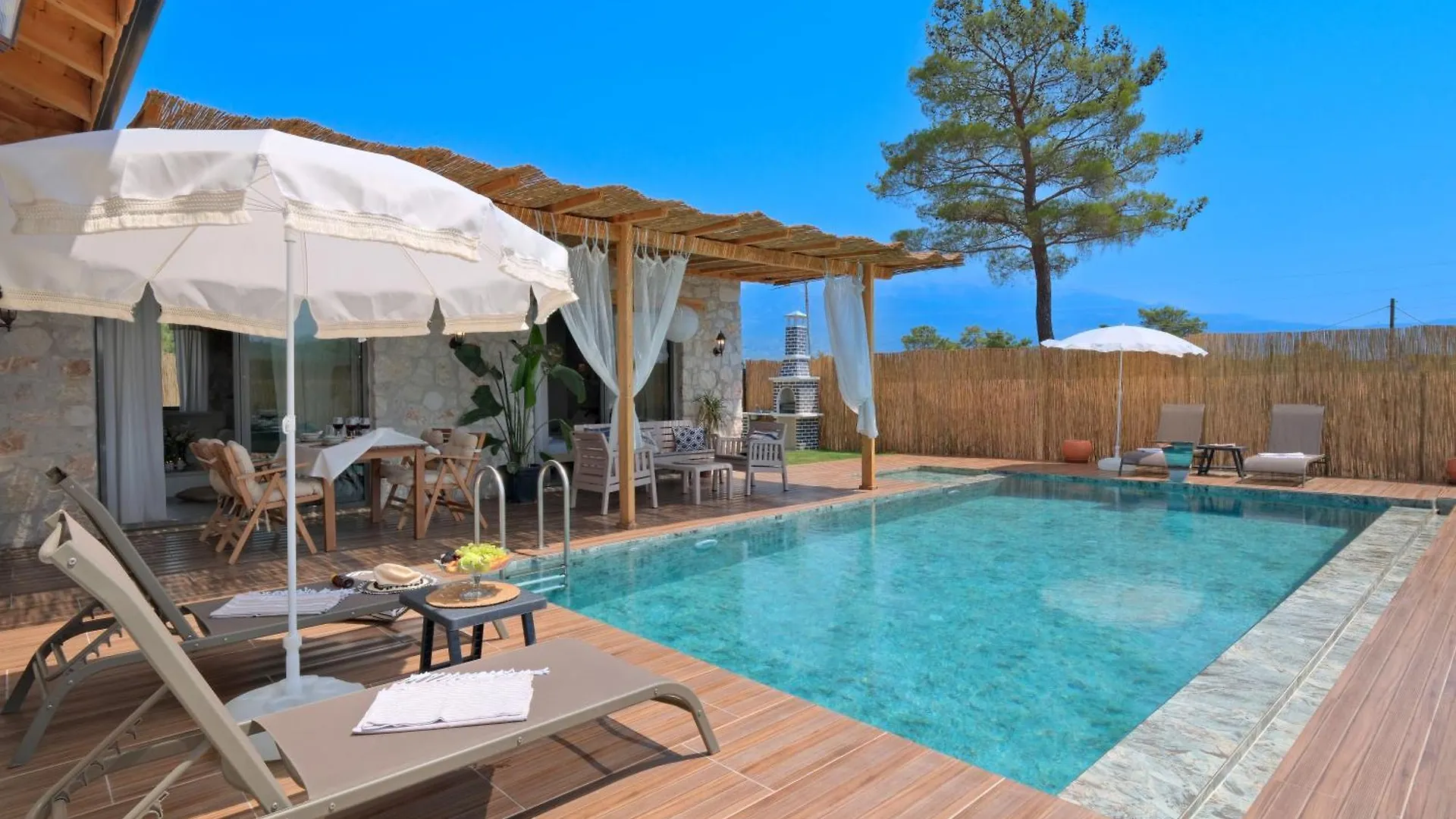 Villa Nomade Fethiye Seydikemer Korunakli Havuzlu Muhafazakar
